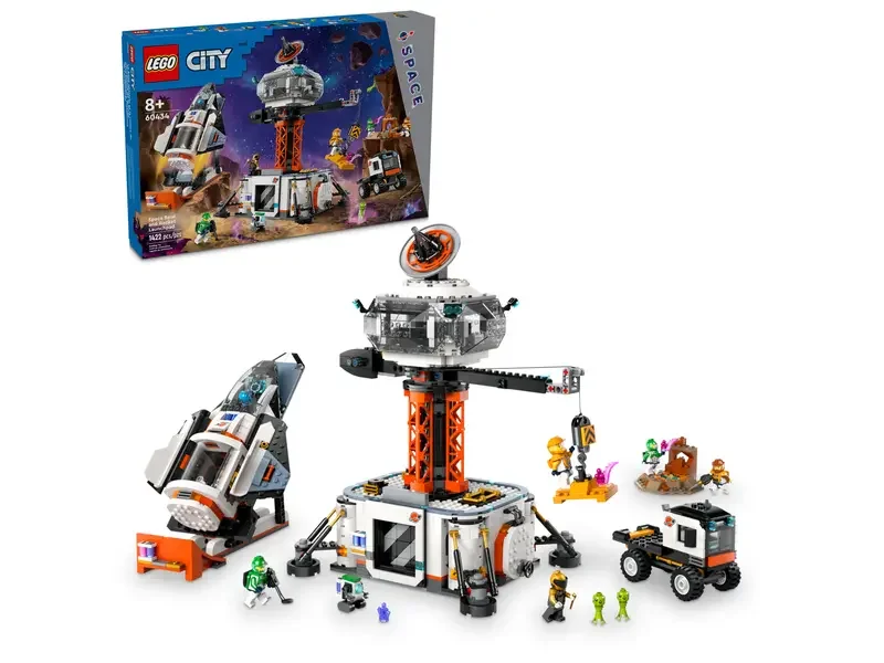 LEGO City Space Base and Rocket Launchpad (60434) konstruktor