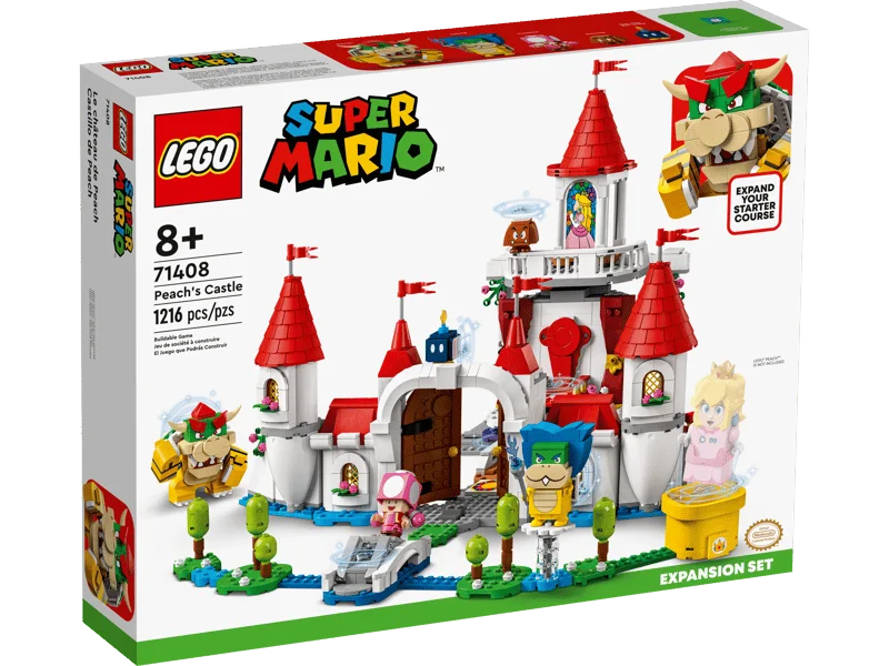 LEGO Super Mario Peach's Castle Expansion Set (71408) konstruktor