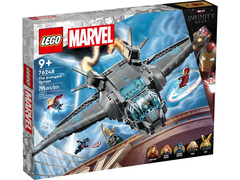 LEGO Marvel The Avengers Quinjet (76248) konstruktor