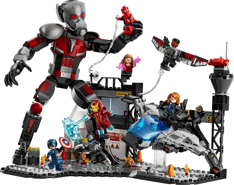 LEGO Marvel Captain America: Civil War Action Battle (76314) konstruktor