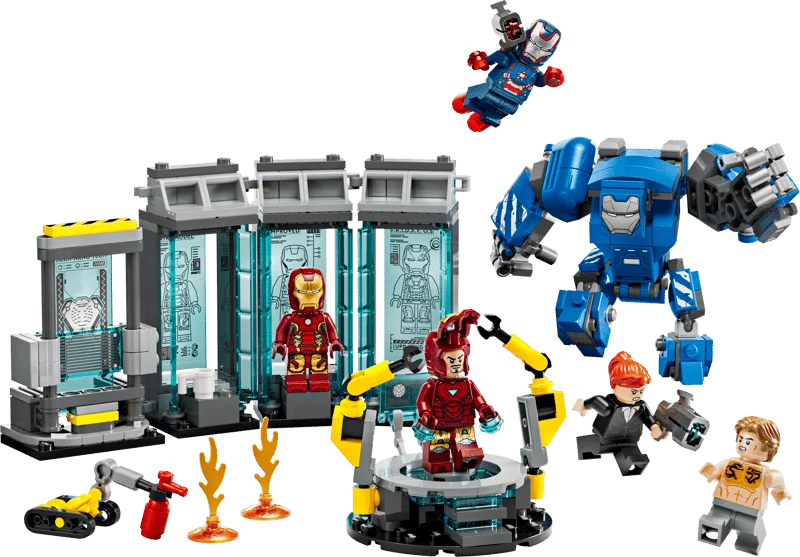LEGO Marvel Iron Man's Laboratory: Hall of Armor (76315) konstruktor