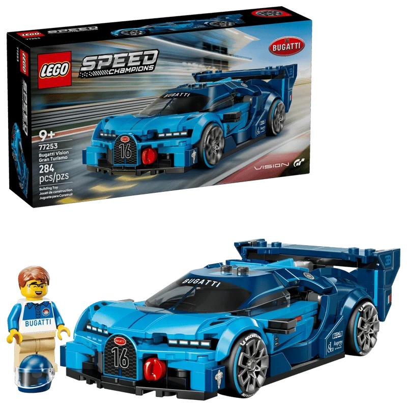 LEGO Speed Champions Bugatti Vision GT Hyper Sports Car (77253) konstruktor