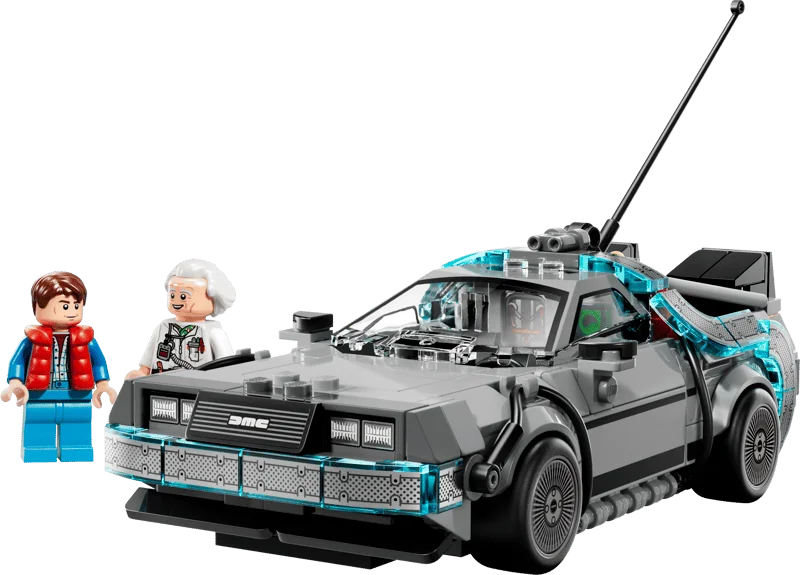 LEGO Speed Champions Time Machine from Back to the Future (77256) konstruktor