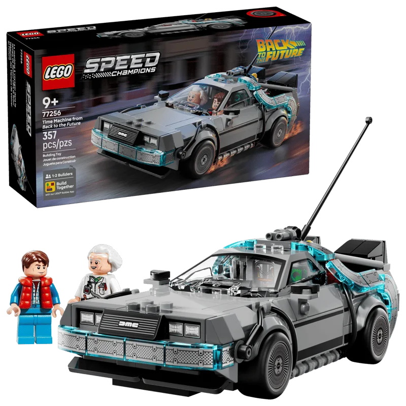LEGO Speed Champions Time Machine from Back to the Future (77256) konstruktor
