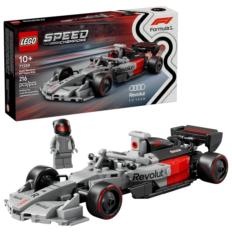 LEGO Speed Champions Audi Revolut F1 Team R26 Race Car (77259) konstruktor
