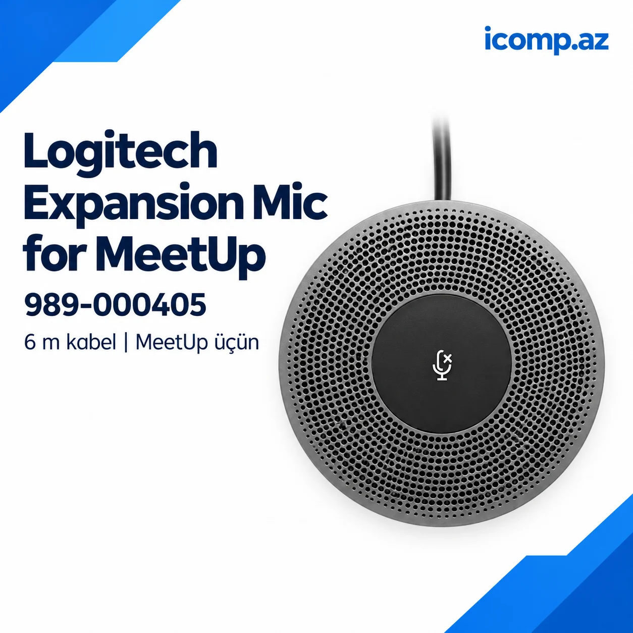 Logitech Expansion Mic for MeetUp (989-000405) Mikrofon