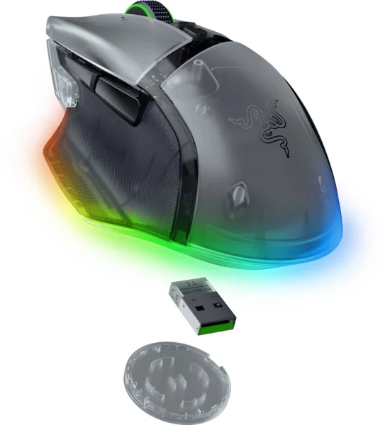 Razer Basilisk V3 Pro 35K Phantom White (RZ01-05240400-R3G1) sican