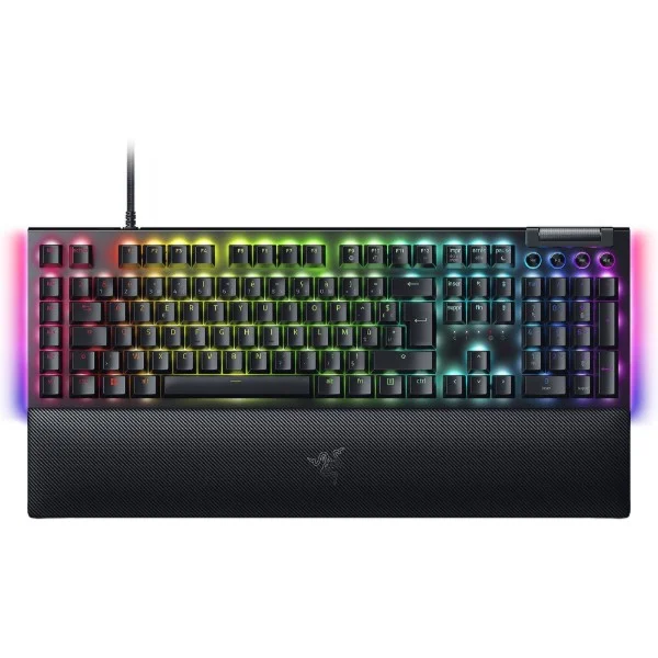 Razer BlackWidow V4 Yellow Switch EN/RU Black (RZ03-04692500-R3R1) klaviatura