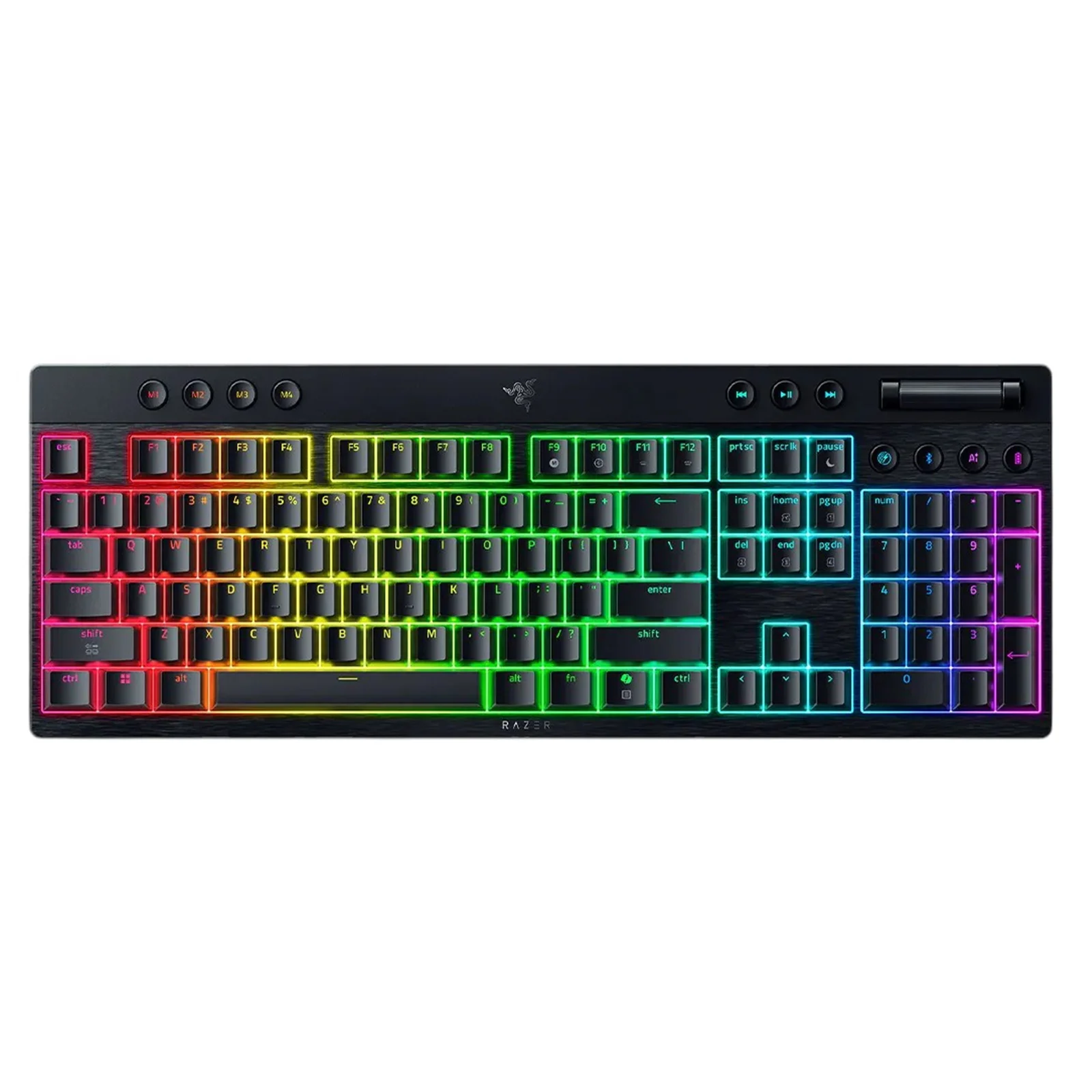 Razer BlackWidow V4 Low-profile HyperSpeed Yellow Switch Black EN (RZ03-05271500-R3M1) klaviatura
