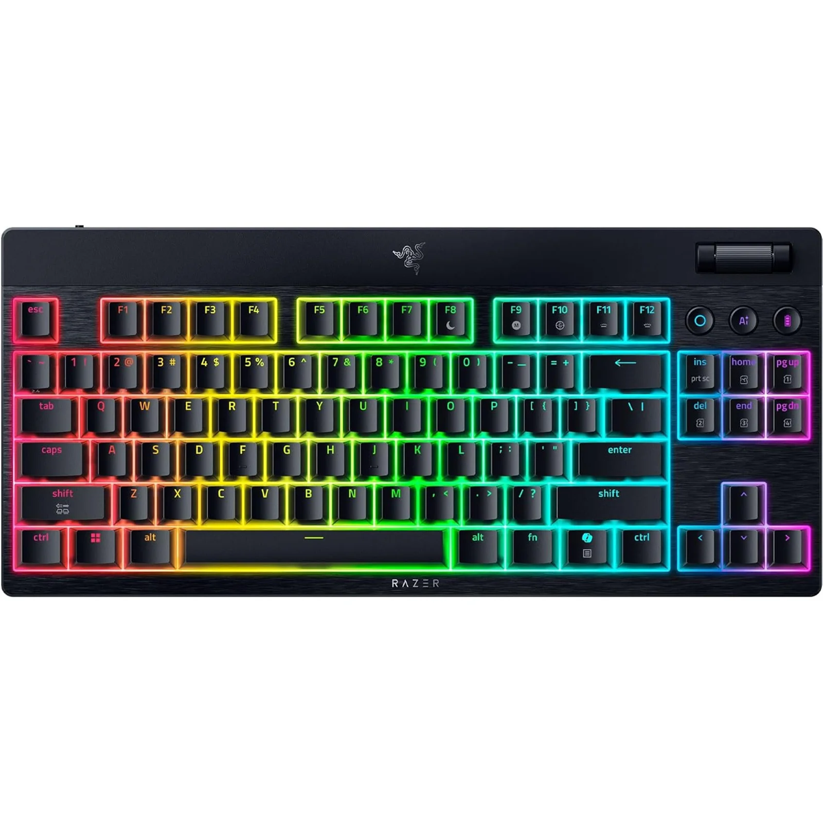 Razer BlackWidow V4 Low-profile TKL HyperSpeed Yellow Switch Black EN (RZ03-05450100-R3M1) klaviatura