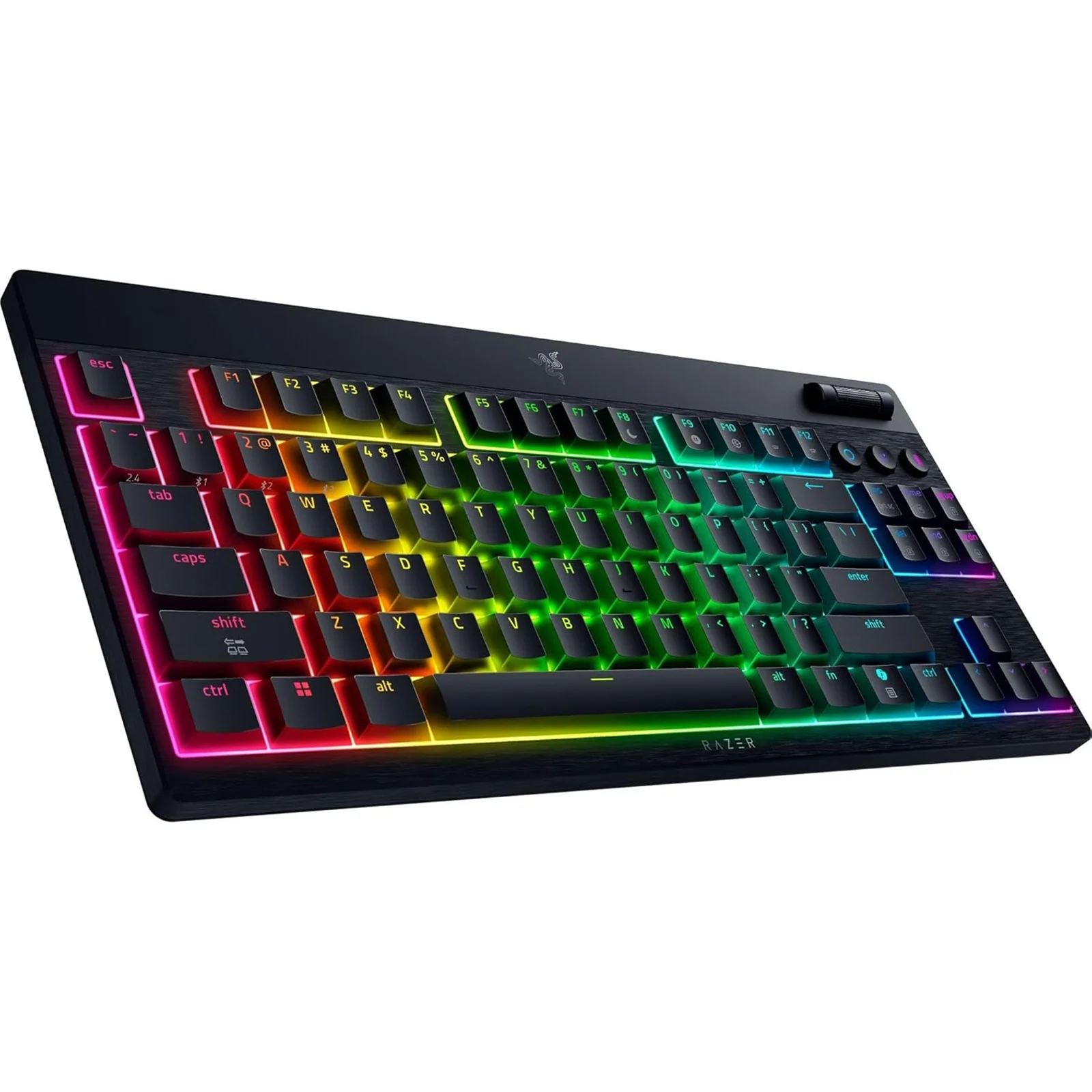 Razer BlackWidow V4 Low-profile TKL HyperSpeed Yellow Switch Black EN (RZ03-05450100-R3M1) klaviatura