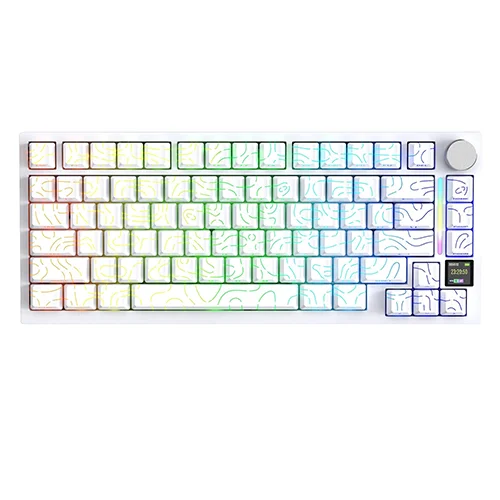 Attack Shark X820 Ultra White-Contour Gaming Keyboard