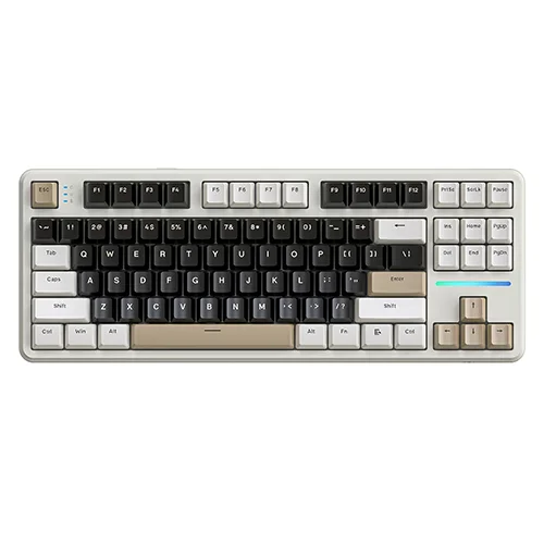 Attack Shark X87 Cheese White Gaming Keyboard